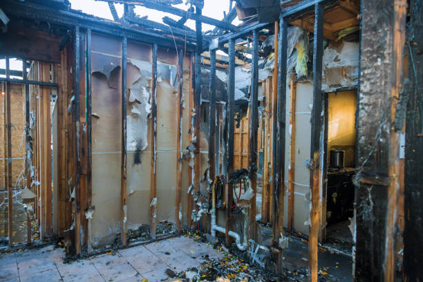 Professional Fire Damage Removal technician working in Springfield, TN